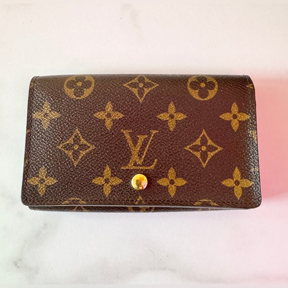LOUIS VUITTON Monogram Porte-Monnaie Tresor Wallet